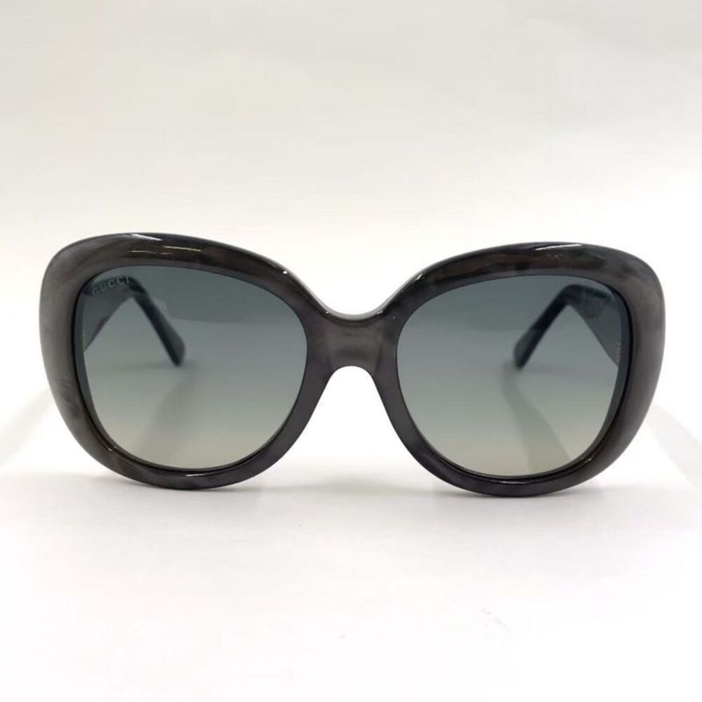 Gucci Interlocking Gg3830 Plastic Gray Sunglasses… - image 1